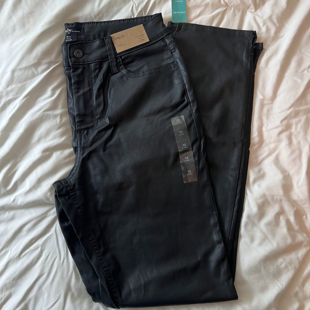 Faux Leather Pants